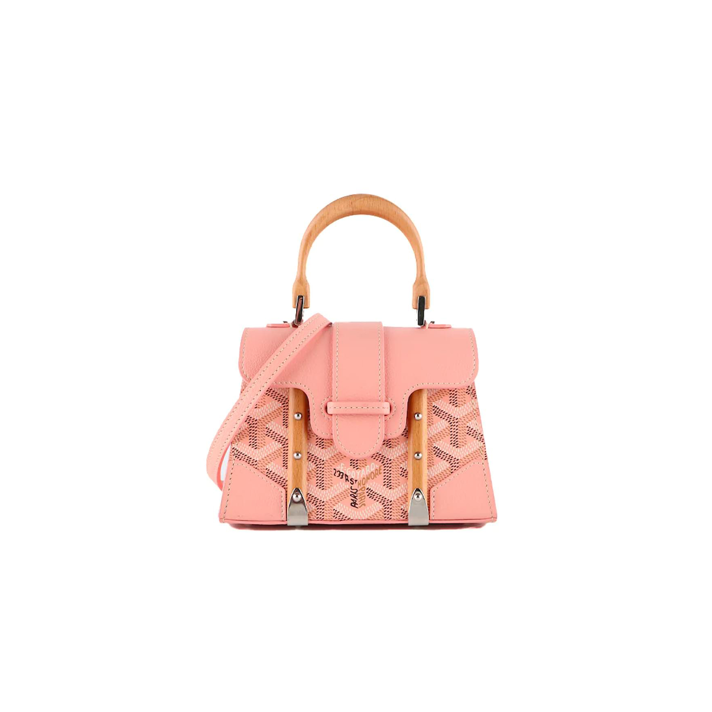 GOYARD SAÏGON STRUCTURÉ NANO BAG SAREFLNANTY44CL45P (14.5*11.5*7cm)